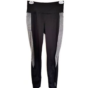 Avia Women Leggings Black and Gray Size S (4-6)
